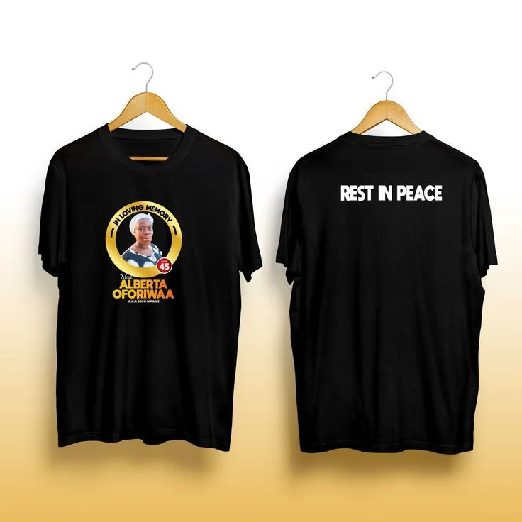Funeral Burial T-Shirt - Professional Printing Services